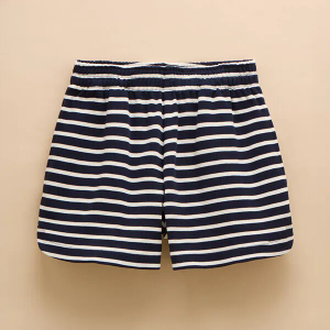 Joules Navy Stripe Harbour Shorts Size 16