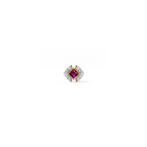 Sunlit Sparkle Gemstone Nose Pin