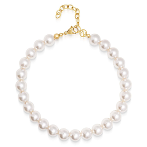 Chunky Pearl Choker (15")
