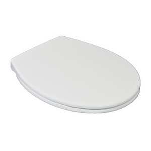 Soft Close Toilet Seat Duroplastic Heavy Duty White [156905]
