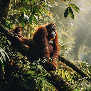The Best of Borneo: Orangutans and Rainforests
