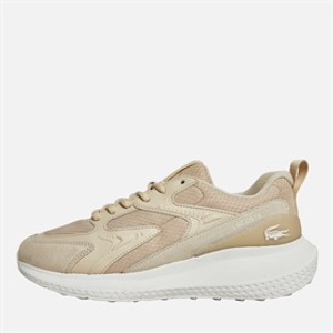 Lacoste Mens L003 Evo Trainers Tan/White