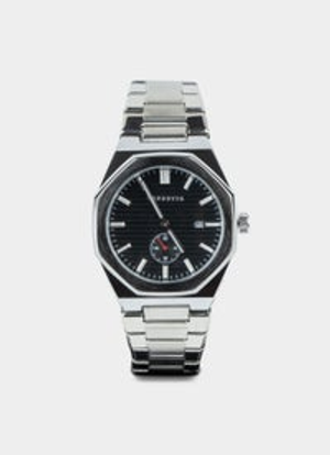 Vendetta Monarc Watch - Silver/Black