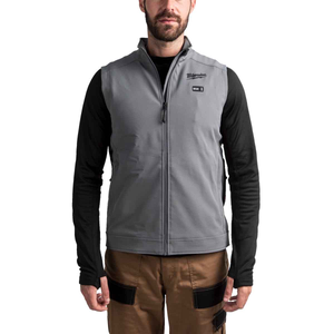Milwaukee M12 HVGREY1-0 12V Heated Vest, Grey (Size XL) (Body Only)