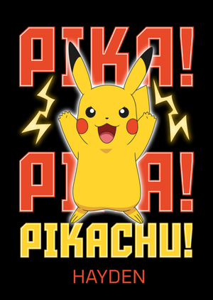 Pokémon Pika Pika Pikachu Birthday Character Card