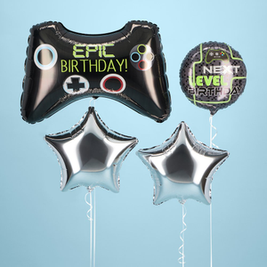 Gaming Birthday Balloon Bouquet