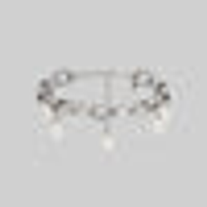 SOVEREIGN. Ornate Link Pearl Bracelet - Silver - Silver