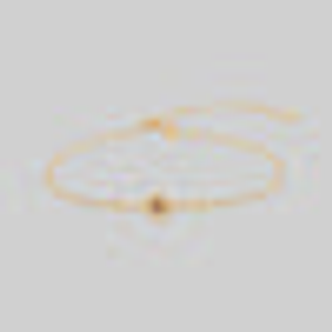 FLAPPER. Gatsby Garnet Bracelet - Gold