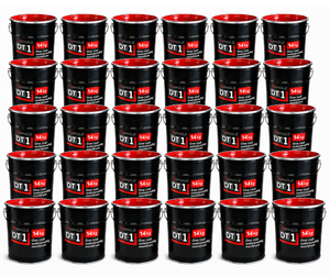 DT1 One Coat Hybrid Polyurethane Waterproofing Membrane - Grey 14kg (PALLET of 30 Tins)