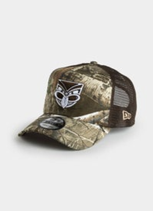 New Era NRL 9Forty A-Frame New Zealand Warriors Realtree Trucker Cap