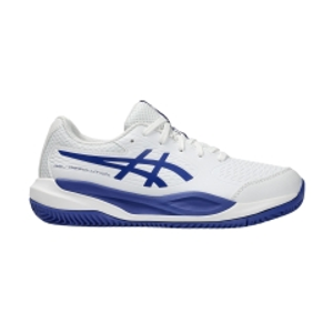 ASICS Gel Resolution X GS Clay Bambini - White/Dark Cobalt