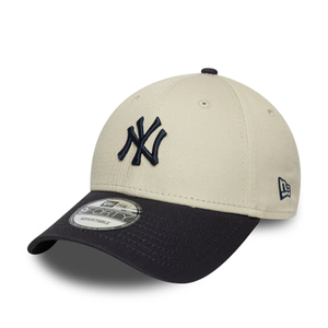 New York Yankees MLB Colour Block Cream 9FORTY Adjustable Cap