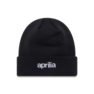 Aprilia Polylana® Black Cuff Knit Beanie Hat