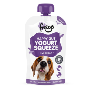 Frozzys Happy Gut - Yogurt Squeeze for Dogs - Natural