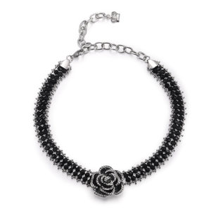 Crystal Rose Necklace