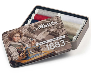 Coffret 8 fils à coudre polyester Nostalgie 1883 Mettler ®