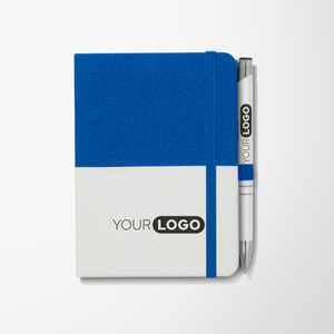 Recycled Colorblock Notebook & Paragon Pen Set