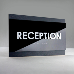 Personalized Door Sign: Wood & Acrylic — Buro Design