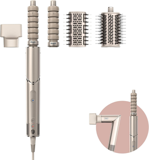 Shark FlexStyle HD436SLUK, 4-in-1 Hair Styler & Hair Dryer, Stone