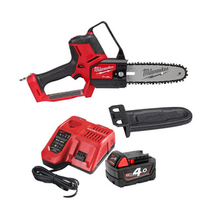Milwaukee M18 FHS20-401X 18V FUEL™ HATCHET™ 20cm Pruning Saw with 1x 4.0Ah Battery