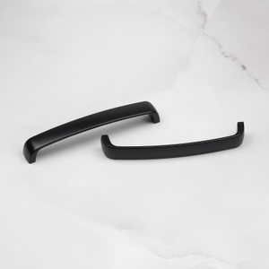 Matt Black D-Bar Handle with 160mm Fixing Centres