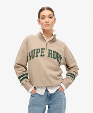 Athletic Essentials Sweatshirt mit Applikation