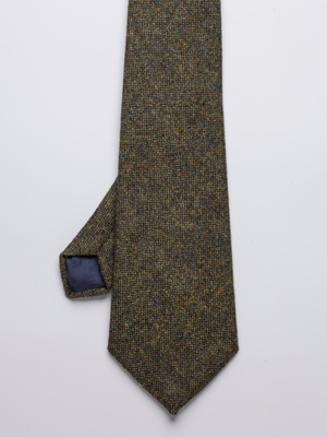 Fern Shetland Wool Tie