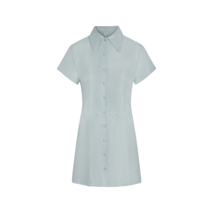 West - Hazy Blue Western Mini Dress (S)