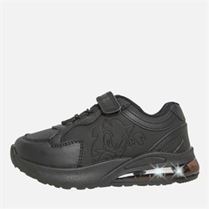 Sonic Boys Light Up School Trainers Black