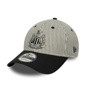 Newcastle United FC Pinstripe Cream 9FORTY Adjustable Cap