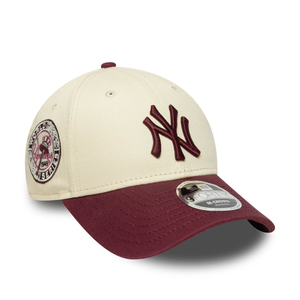 New York Yankees MLB Colour Block Cream 9FORTY M-Crown Adjustable Cap