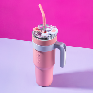 SWIG Tumbler Pink Lilac with Lip Balm Holder 1200ml