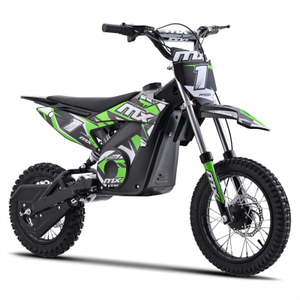 FunBikes MX1000 1000w 36v 62cm Lithium Green Electric Kids Dirt Bike