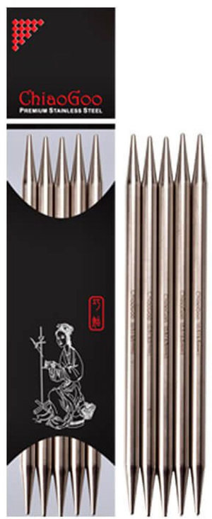 Aiguilles double pointes métal ChiaoGoo
