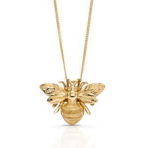 9ct Gold Bee Necklace