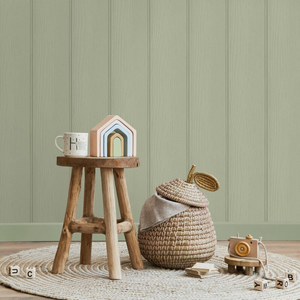 Holden Decor Tongue & Grove Wood Panel Sage Wallpaper - 13990