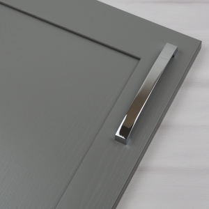 Polished Chrome Square D-Bar Handle