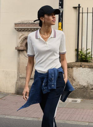 Anil Polo Top - 12 (UK Size 12) / Cream