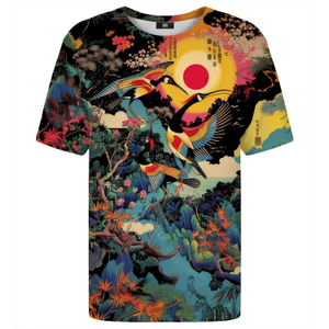 Japanese Heron T-Shirt (XXL)