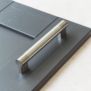 160mm Brushed Nickel Handles 16mm & 22mm Thicknesses - 22mm Thick