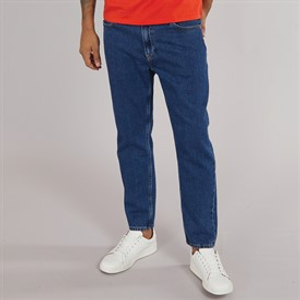 Calvin Klein Jeans Mens Dad Jeans Denim Dark