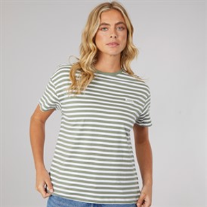 Bench Womens Aife T-Shirt Khaki