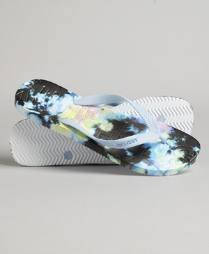 Code Tie Dye Flip Flop