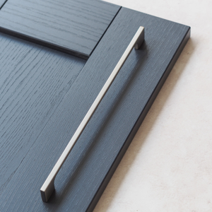 Brushed Nickel Slim Cabinet Pull Handles in 5 Sizes - 288mm