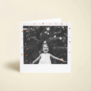 Falling Red Confetti