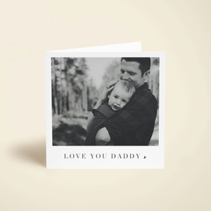 Father's Day Photo Card
