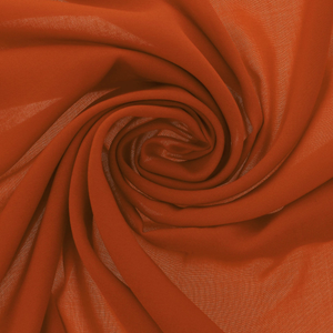 Tissu stretch - Orange brulée