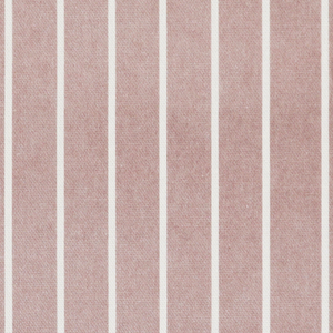 ANTE DECOR Burgess Printed Cotton Stripe Fabric Pink