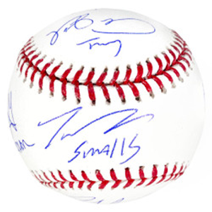 The Sandlot Cast Signed Rawlings Official Major League Baseball (Beckett)