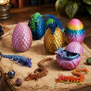 3D Printed Dragon Egg
